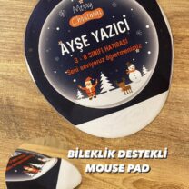 Kişiye Özel Baskılı Mouse Pad  oval